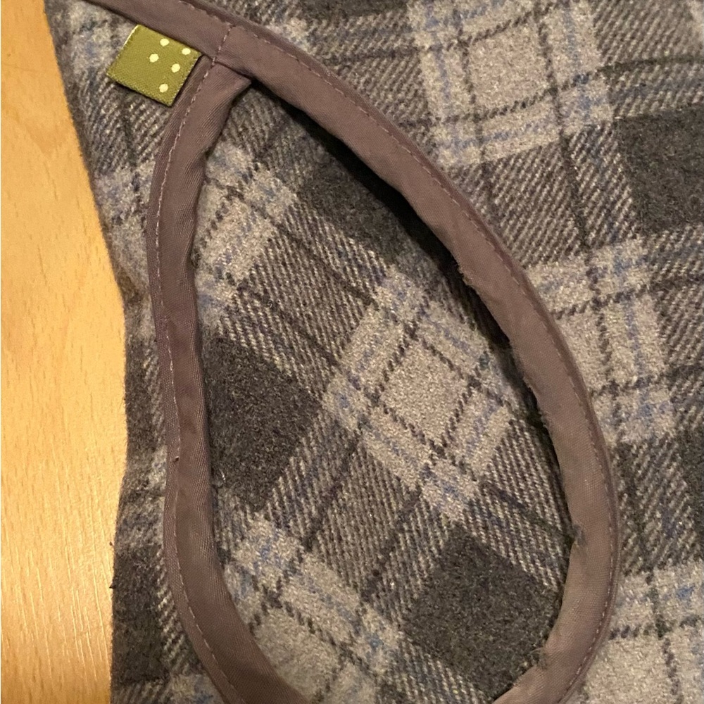 Soia & Kyo Plaid Winter Coat with Fur Trim - Picture 4 of 8